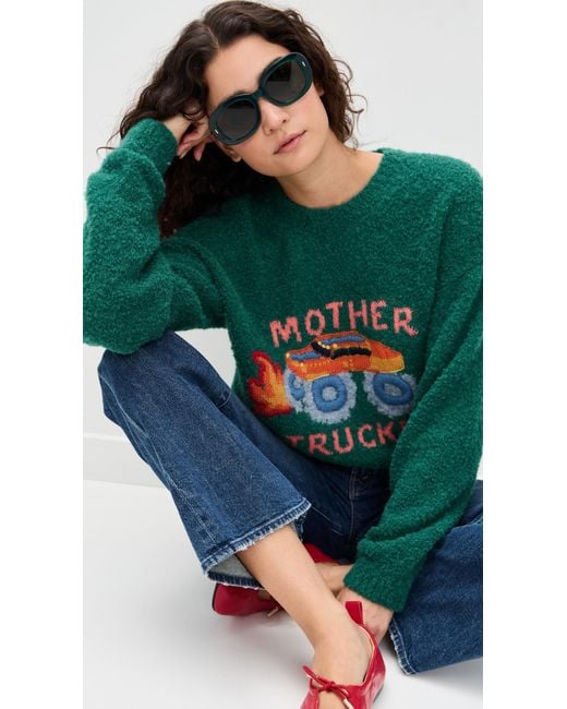 Tory Burch Green Square Sunglasses