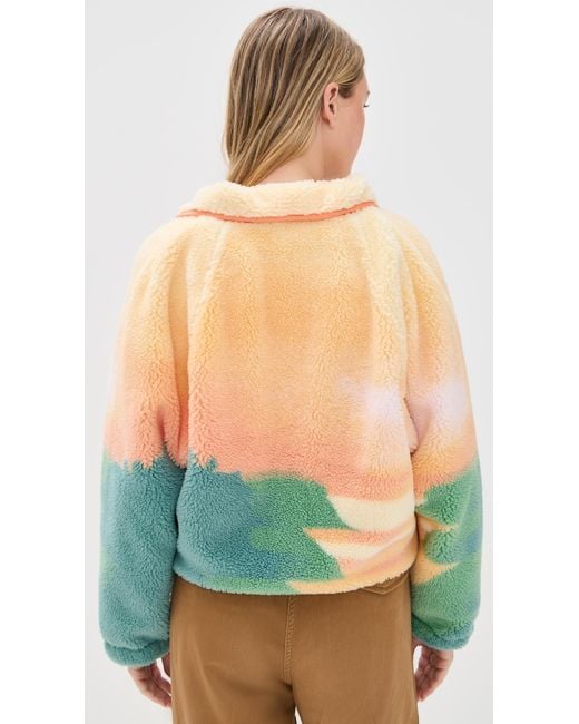 Fp Movement Blue Rocky Ridge Sherpa Pullover