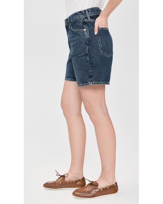 Rag & Bone Blue Kaia Shorts