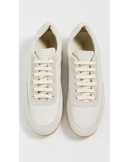 Common Projects White Minimal Runner Sneakers