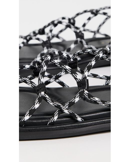 INTENTIONALLY ______ Black Lychee Sandals