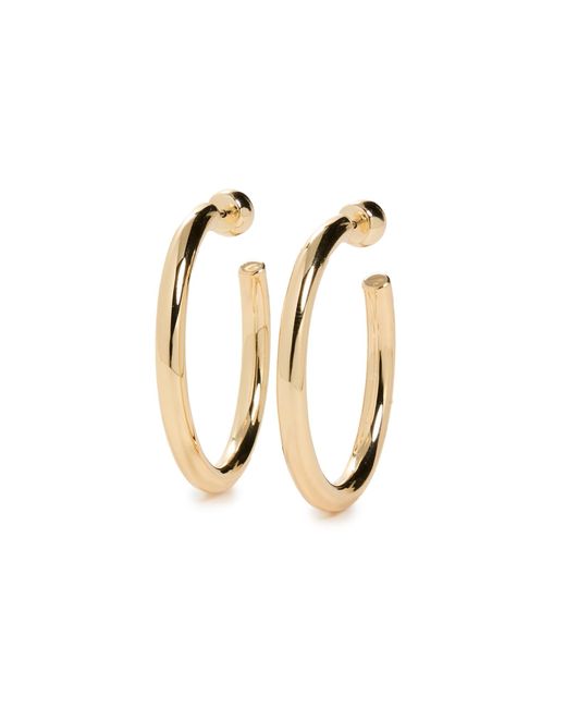 Gorjana Black Carter Hoops