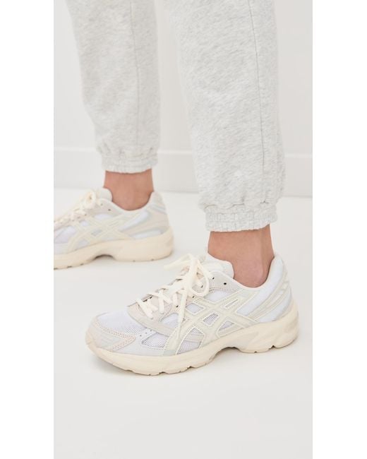 Asics White Gel 1130 Running Trainers