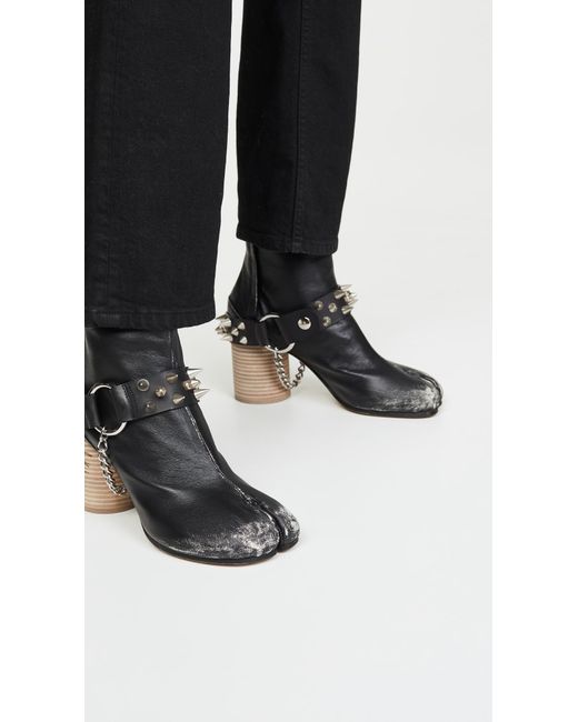 maison margiela black boots