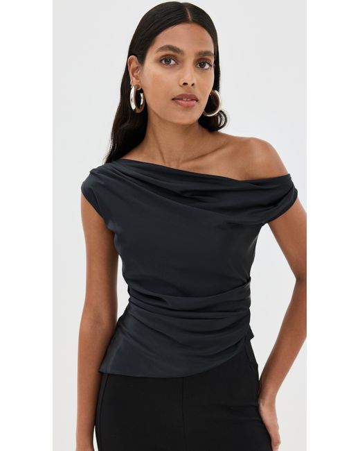 Staud Black Phare Top