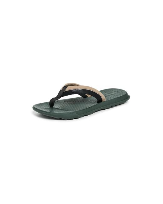 Havaianas Black Track Plus Flip Flops for men
