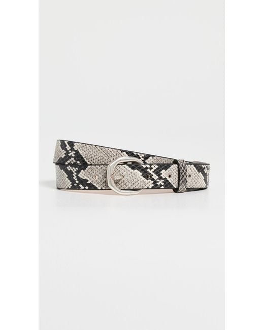 Rag & Bone Black Small Audrey Belt
