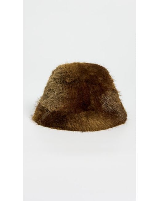 Apparis Brown Gilly Bucket Hat