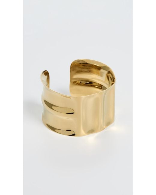 Mayamar Metallic Hammered Cuff Bracelet
