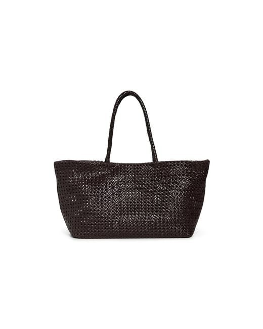 Madewell Black Long Cane Tote
