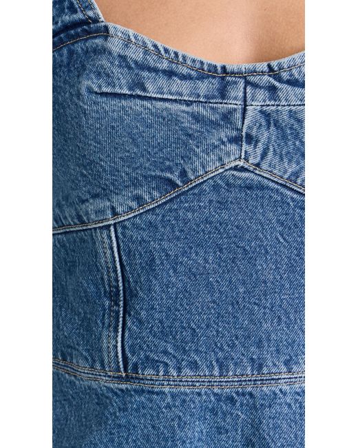 la ligne denim dress La Ligne