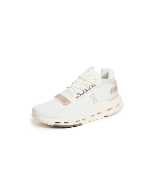 On Shoes White Cloudnova 2 Sneakers