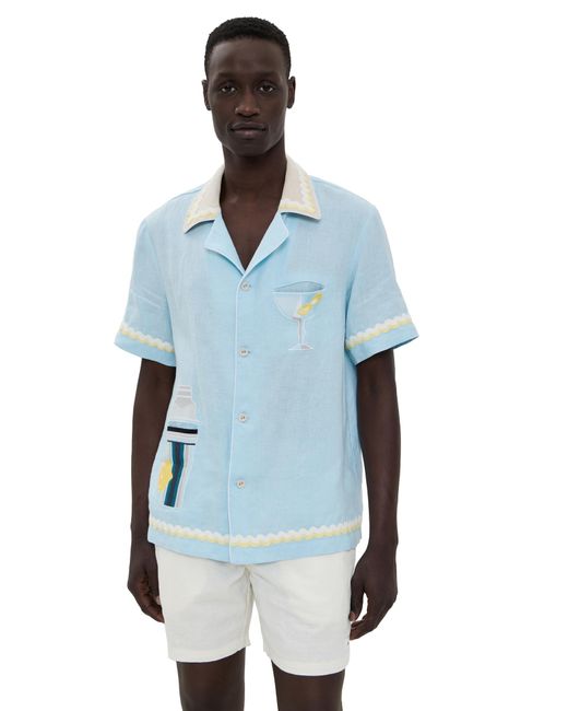 Tombolo Blue 'Alexis Zambrano X Martini Caba for men