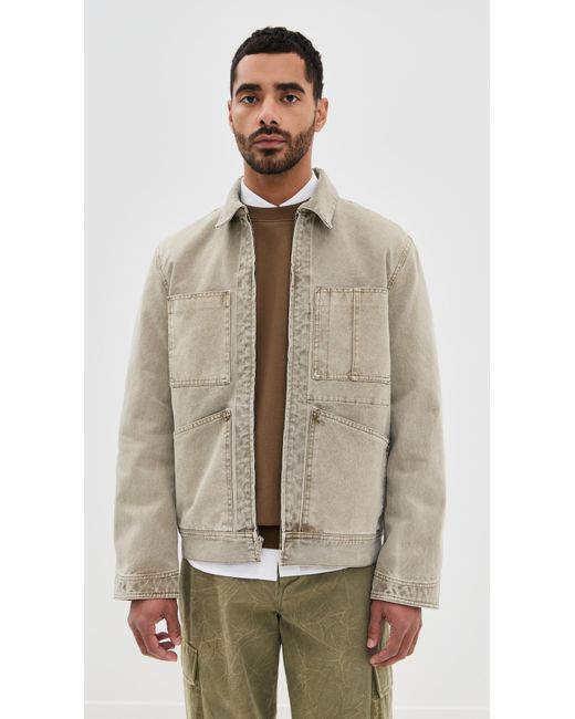 Alex Mill Multicolor Zip Chore Jacket for men