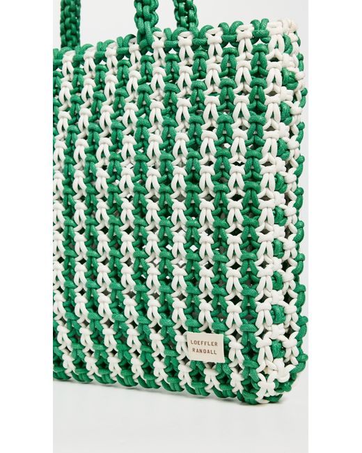 Loeffler Randall Green Celia Knotted Tote