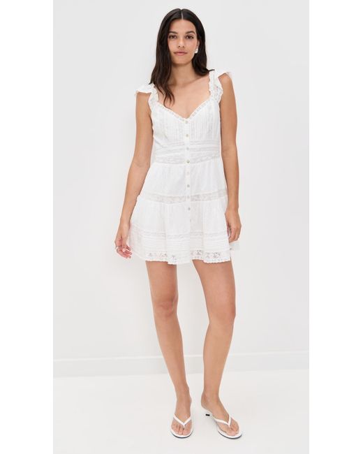 LoveShackFancy White Rietta Dress