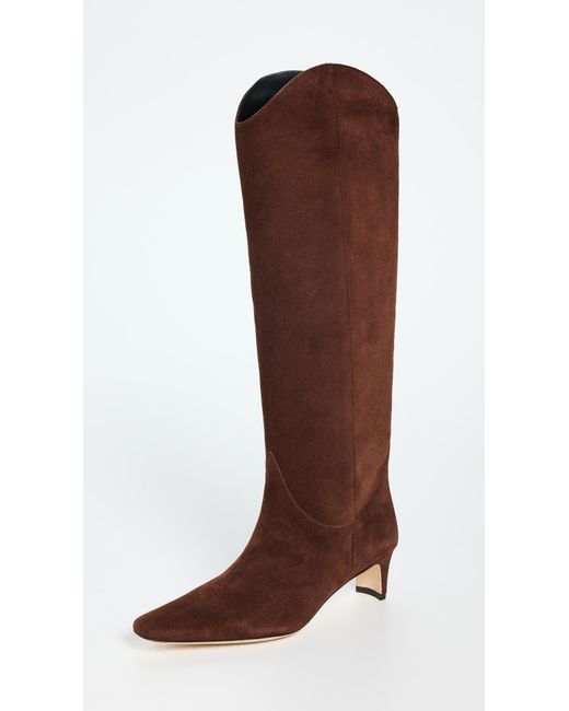 Staud Brown Western Wally Boots