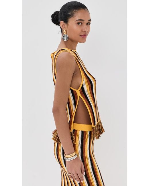 Escvdo Multicolor Misti Sleeveless Top