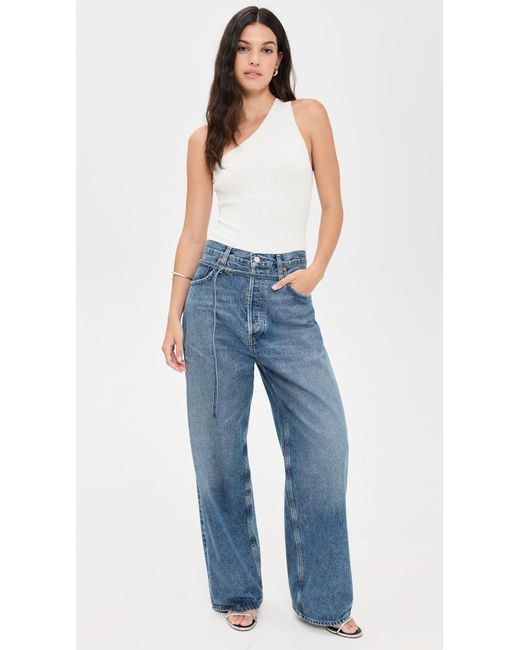 IRO Blue Kida Bodysuit