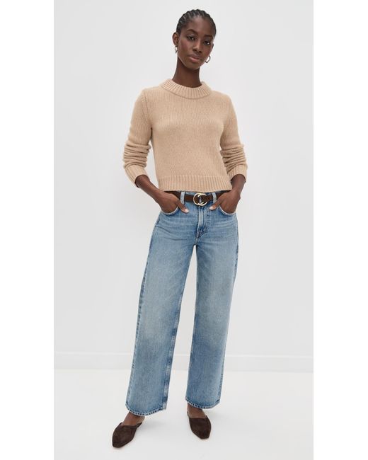 La Ligne Blue Solid Mini Marin Sweater