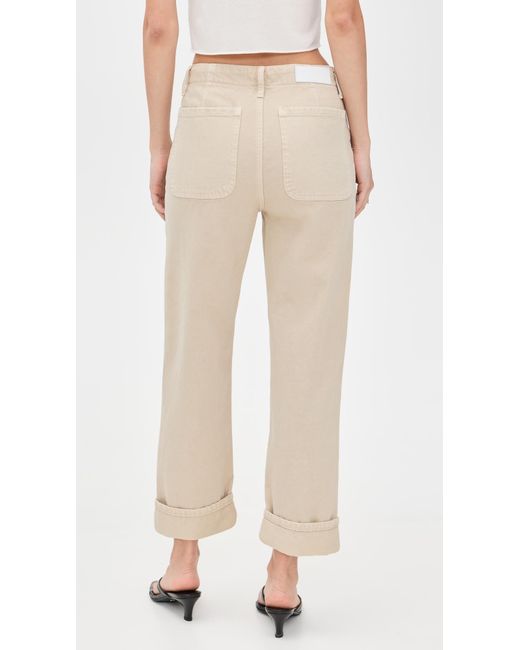 Re/done Natural The Bender Jeans