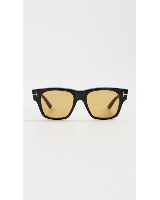 Tom Ford Black Square Sunglasses