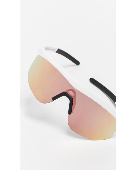 Illesteva Multicolor Managua Sporty Shield Sunglasses