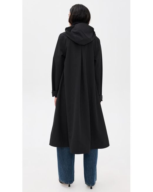 Rains Suva Vision Softshell A-Line W Jacket in Black | Lyst