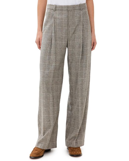 Vince plaid pants shop