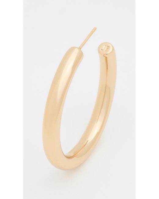 Jennifer Fisher White Lilly Mini Hoops