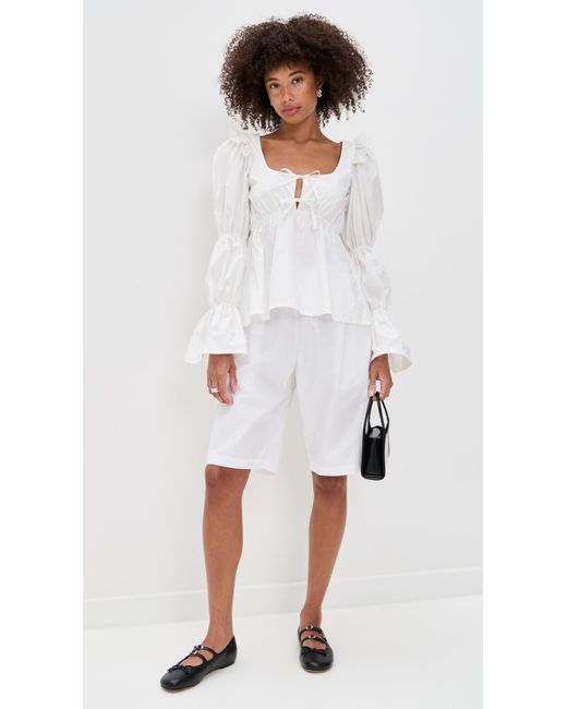 The Lulo Project White Cielo Top