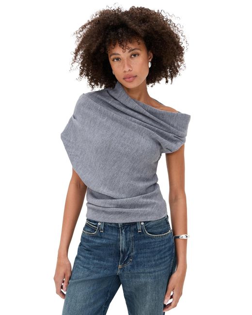 Staud Blue Mabel Sweater