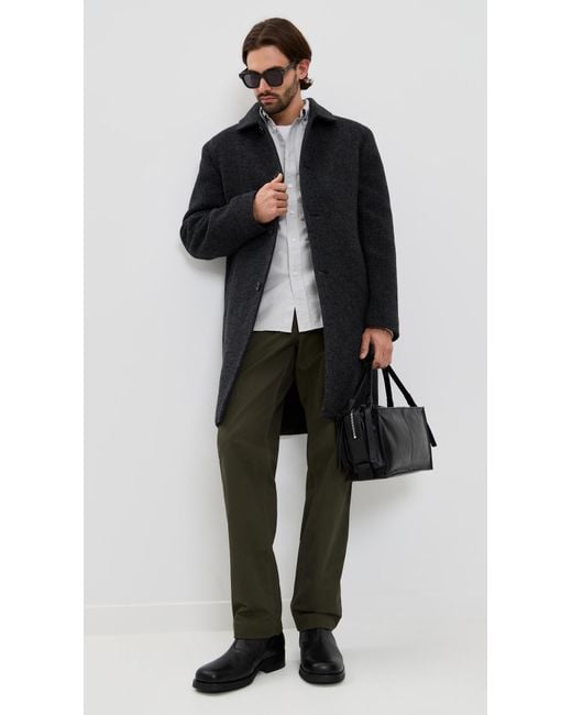 Reigning Champ Black Cotton Chino Freshman Standard Pants for men