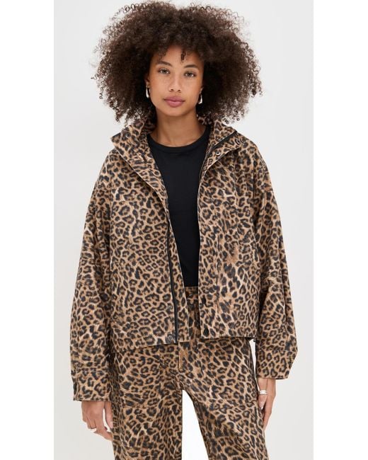 LNA Brown Broadway Jacket