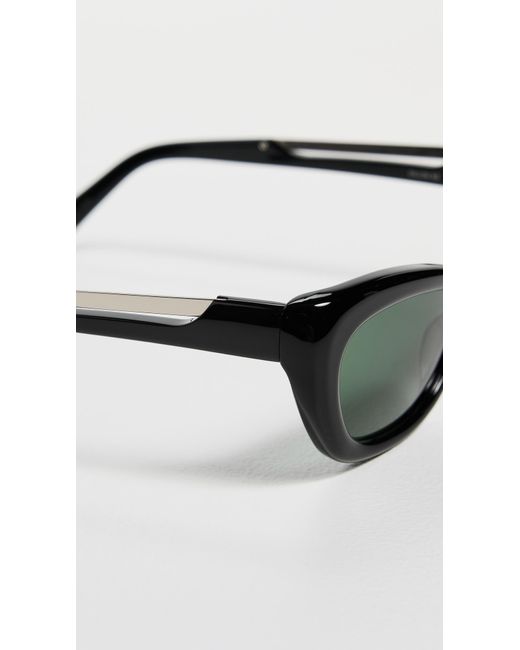 Christopher Esber Black Dillion Sunglasses