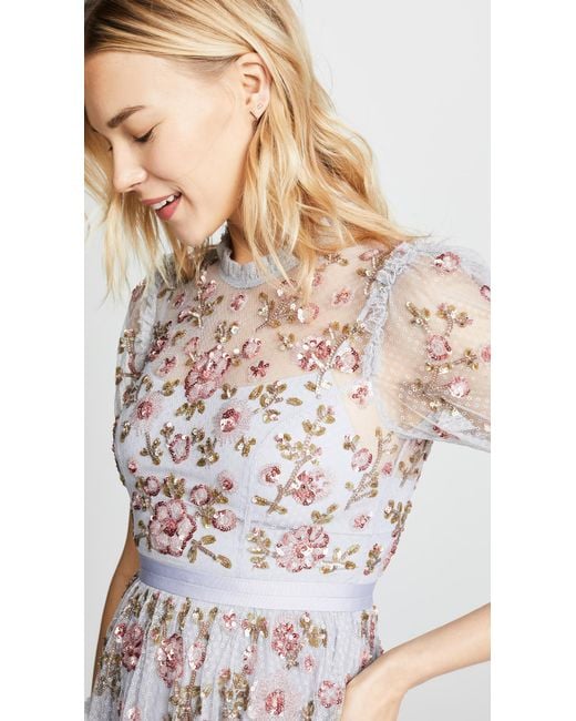 Carnation sequin dress needle and cheap thread