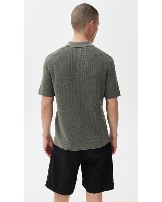 Alex Mill Black Jayce Polo for men