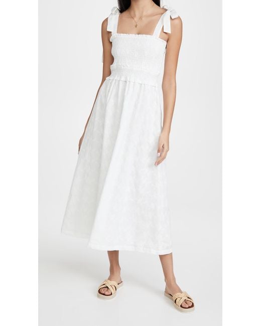 LOST AND WANDER White Lost + Wander Angel In Disguise Maxi Dress