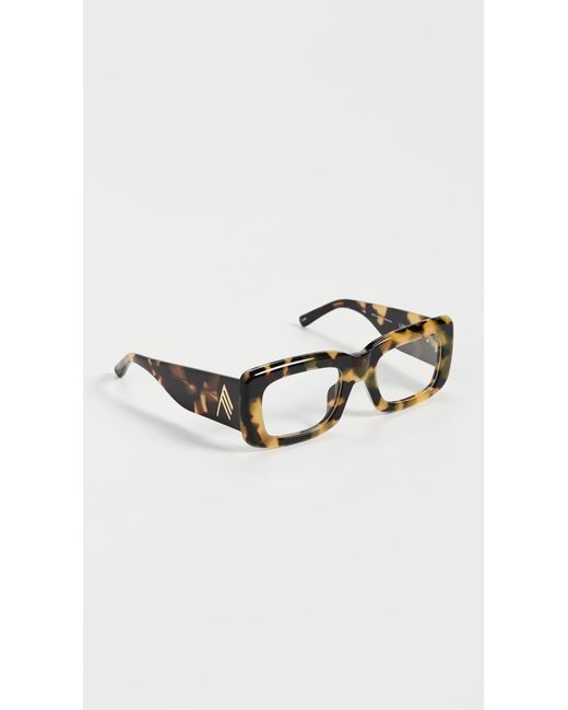 The Attico Black Marfa Glasses