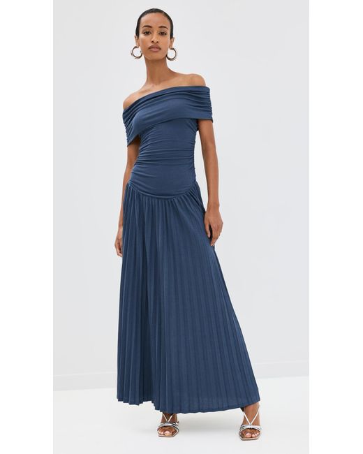 Lioness Blue Field Of Dreams Maxi Dress