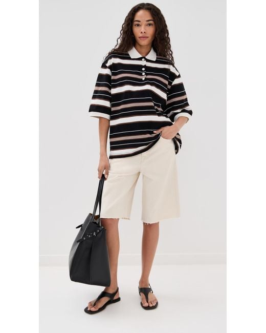 Rohe Natural Baggy Fit Denim Shorts