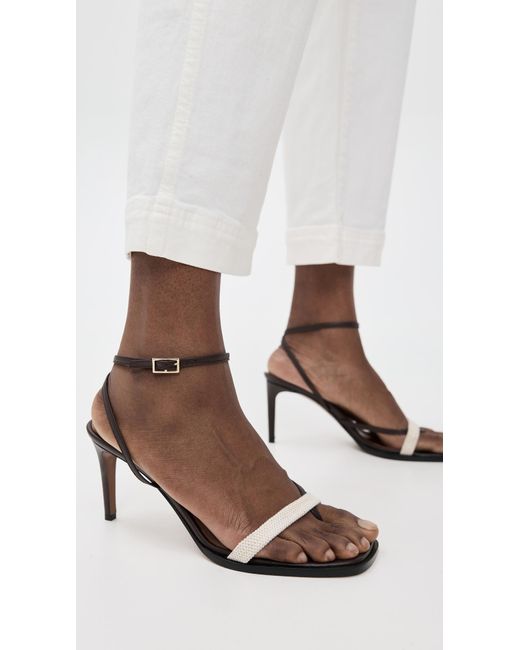 Atp Atelier Black Belfiore Sandals
