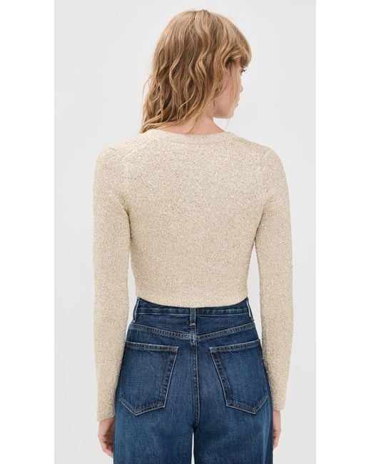 LoveShackFancy Blue Ferra Cardigan
