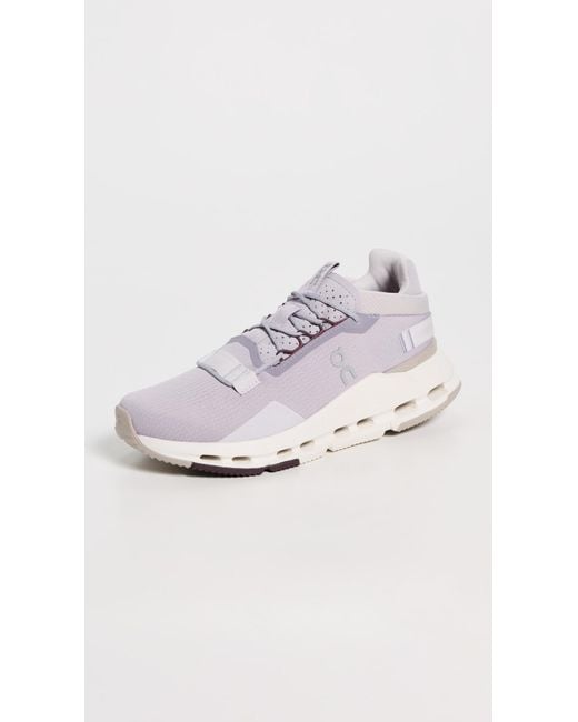 On Shoes White Cloudnova 2 Sneakers