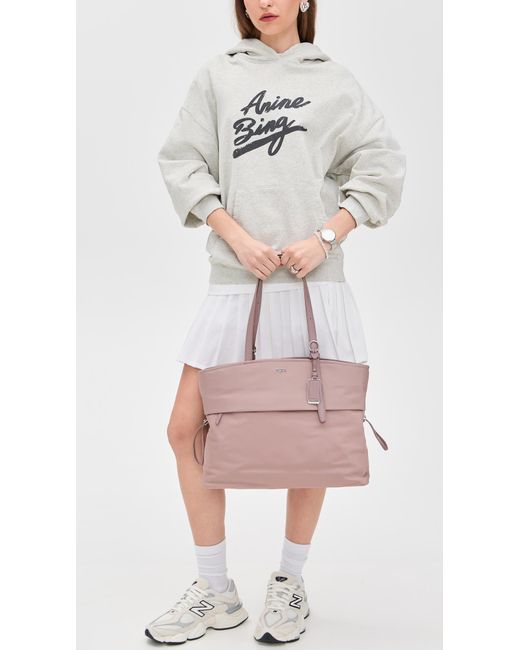 Tumi Pink Cam Large Tote