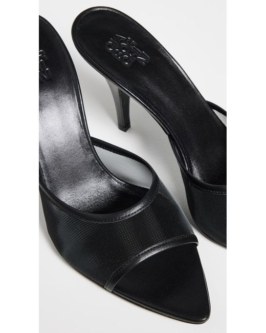 Gia Borghini Black Honorine Sandal Heels 40