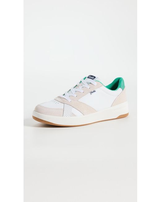 Keds White The Court Sneakers