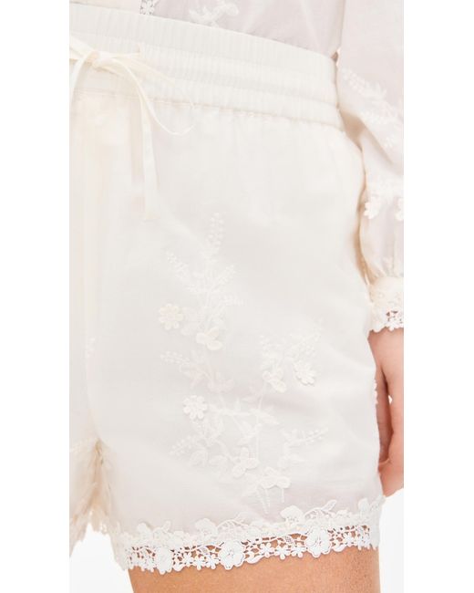 Cami NYC White Eila Shorts