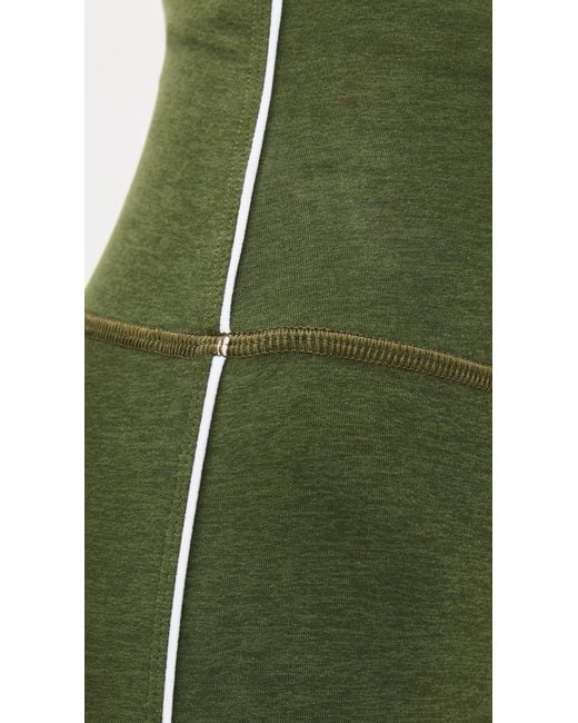 Beyond Yoga Green Spacedye Ready Midi Leggings
