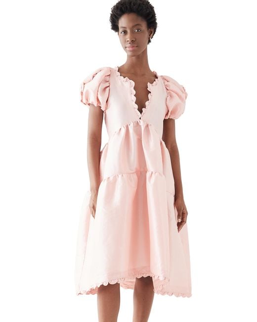 kika vargas】キカバルガスワンピースLeanaSilkDress Kika kika vargas】キカバルガスワンピースLeanaSilkDress Kika